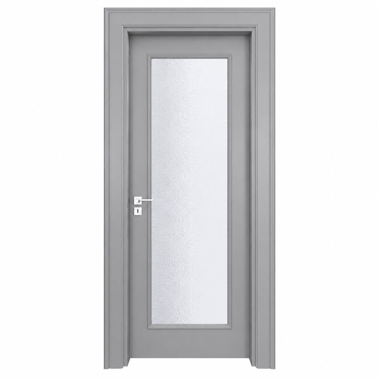 BY-5012V Porte intérieure Laqué Vitrée